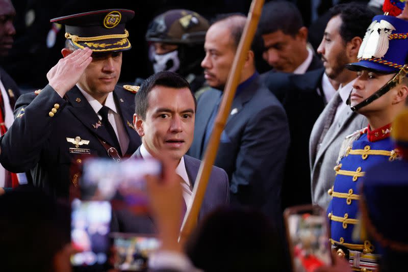 Ecuador holds referendum on security measures to fight violence