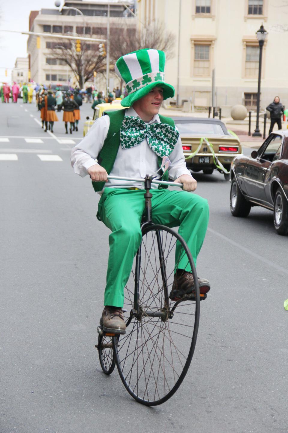 The 46th annual St. Patrick's Day parade draws hundreds to downtown Wilmington on Saturday, March 11, 2023.