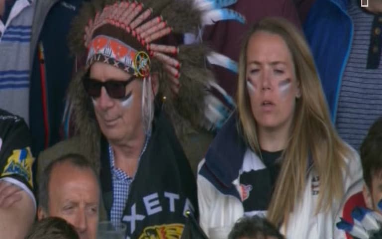 Head-dress - Credit: BT Sport