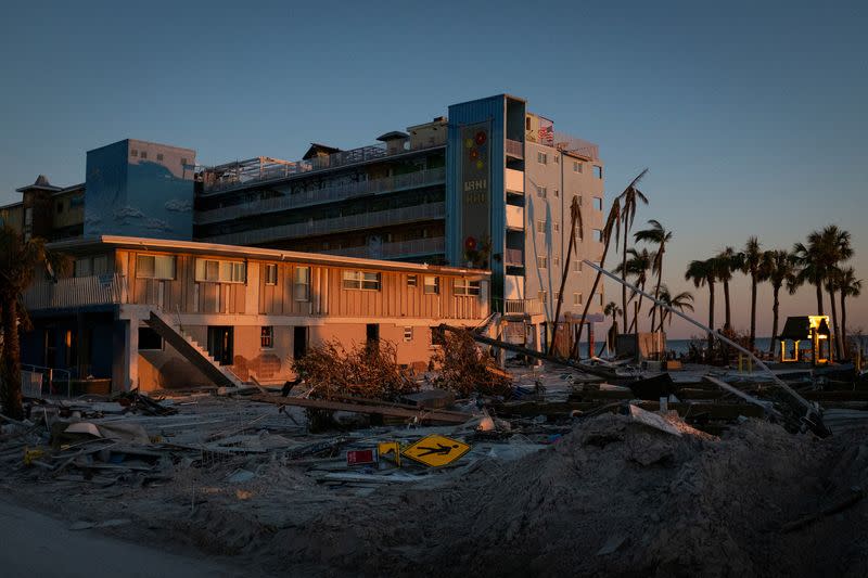 Hurricane Ian aftermath in Florida