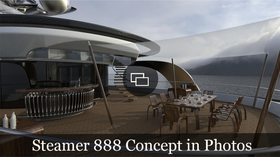 Steamer 888 Superyacht Concept
