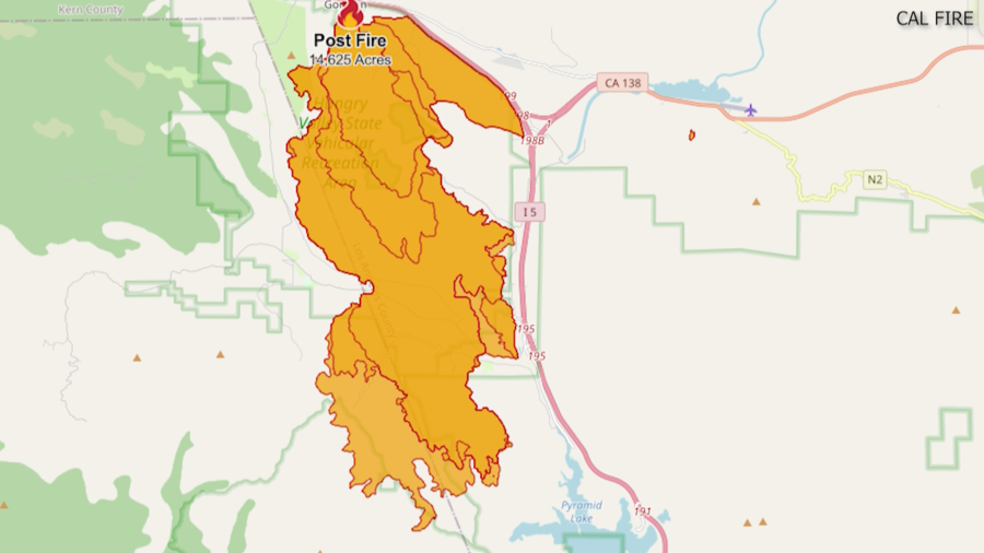 Evacuations in place due to the Post Fire