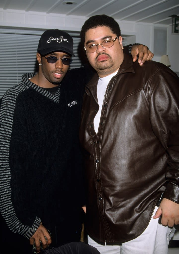 Heavy D was one of the first signees to Uptown Records, the label where Diddy got his start. WireImage