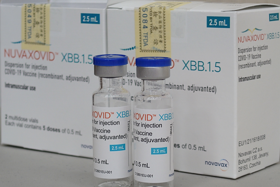 Novavax XBB.1.5疫苗適用對象為12歲以上民眾