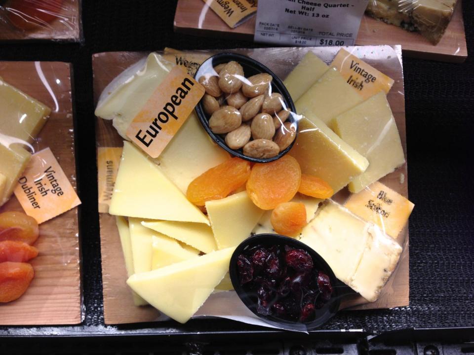 <p>Going to Wegmans for the first time? Make sure to hit up the cheese selection, where you'll find some truly unique and delicious options. In 2014, the grocery chain built <a href="https://www.wegmans.com/about-us/inside-our-stores/for-the-love-of-cheese.html" rel="nofollow noopener" target="_blank" data-ylk="slk:their own cheese cave;elm:context_link;itc:0;sec:content-canvas" class="link ">their own cheese cave</a> near Rochester, New York (where they originated). The cheese cave is inside a climate-controlled building that was made to replicate European suppliers' aging techniques. There are seven "caves" for soft and washed-rind cheeses that are ripened separately to keep their flavors distinct, and an entire room dedicated to brie. </p>