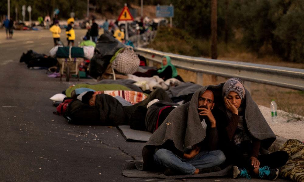 <span>Photograph: Alkis Konstantinidis/Reuters</span>