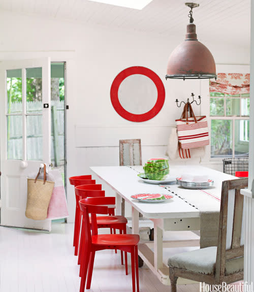 Cheery Red Accents