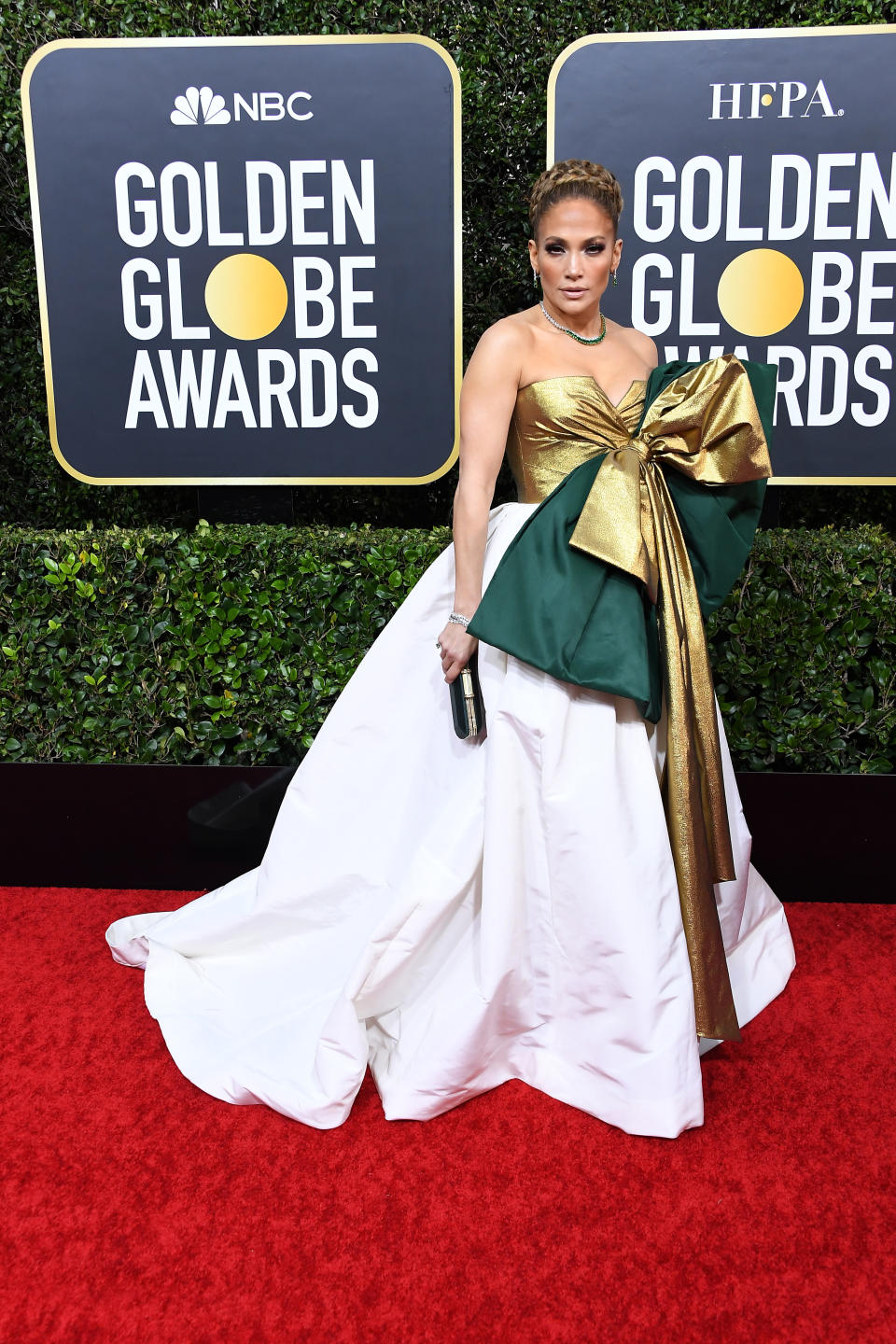 BEVERLY HILLS, CALIFORNIA - JANUARY 05: Jennifer Lopez attends the 77th Annual Golden Globe Awards at The Beverly Hilton Hotel on January 05, 2020 in Beverly Hills, California. (Photo by Steve Granitz/WireImage)