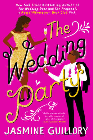 Book cover for "The Wedding Party" by Jasmine Guillory