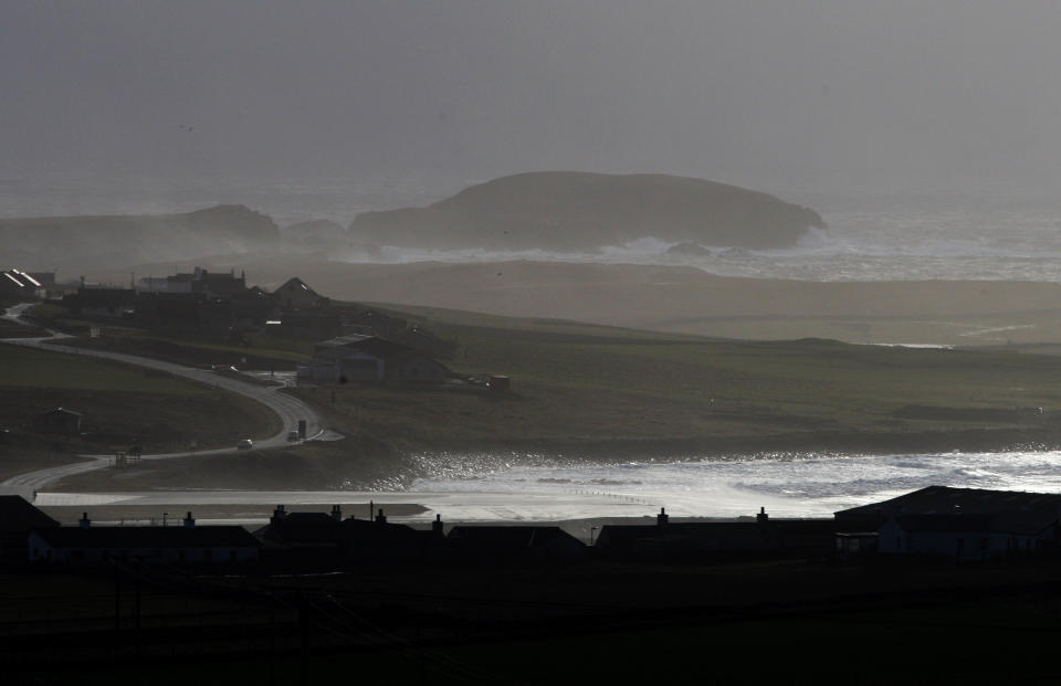 The remote Shetland Islands (PA)