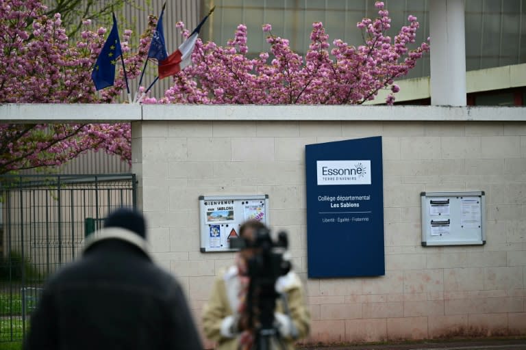 A 15-year-old has died after he was attacked as he left school in a town south of Paris (Miguel MEDINA)