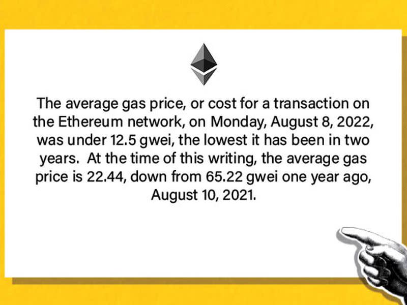 Factoid (CoinDesk Research and Ycharts)