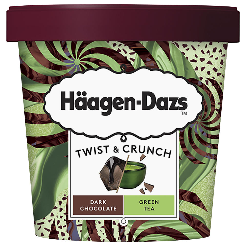 Häagen-Dazs 推全新扭紋脆脆系列 3款口味家庭裝/迷你杯/雪糕批超市便利店有售