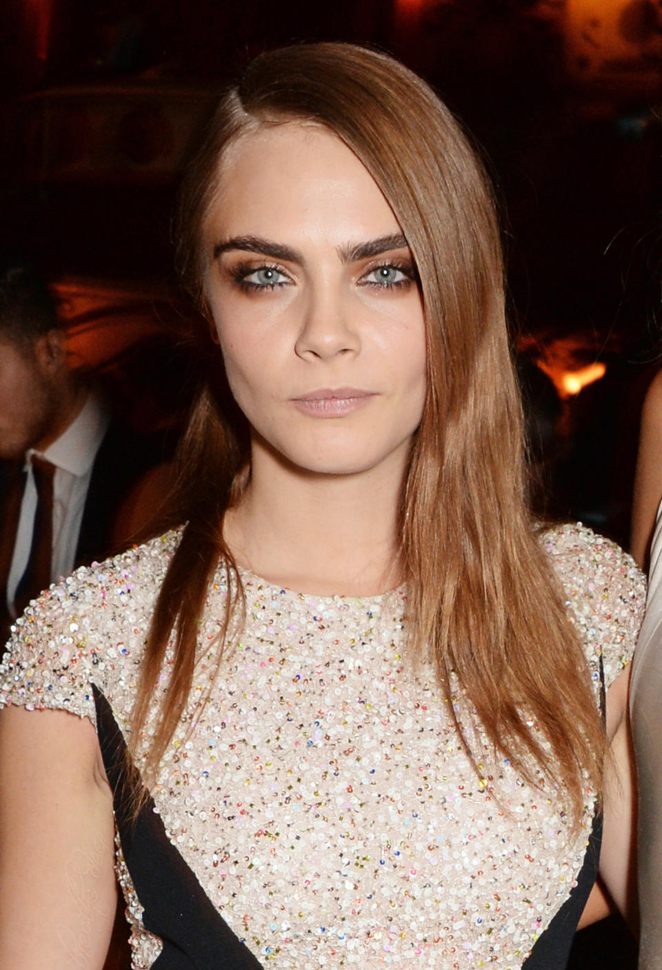 Cara Delevingne at the British Fashion Awards in London on Dec. 1, 2014. (Photo: David M. Benett via Getty Images)