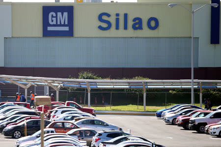 A view of the plant of General Motors in Silao, in Guanajuato state, Mexico, November 9, 2017.REUTERS/Edgard Garrido