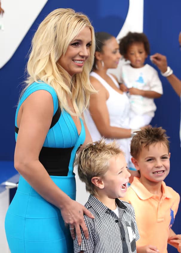 Britney Spears y sus hijos