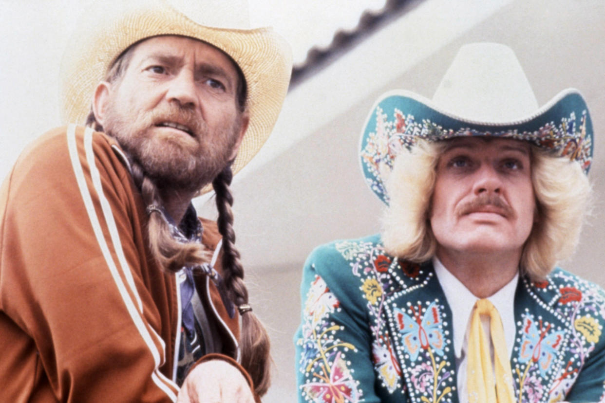 Willie Nelson and Mickey Rooney Jr., ‘Honeysuckle Rose’ (1980) - Credit: Everett Collection