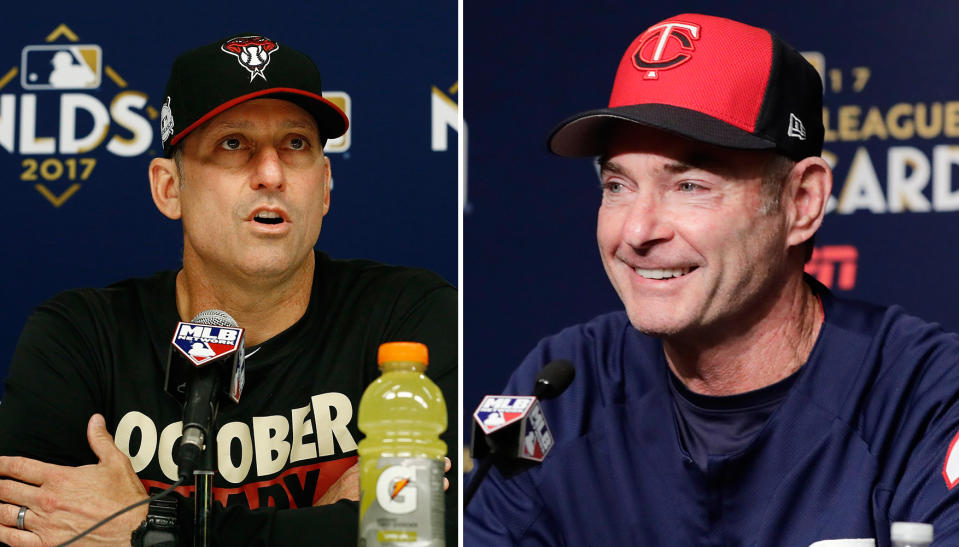 Torey Lovullo and Paul Molitor won the 2017 Manager of the Year awards. (AP)