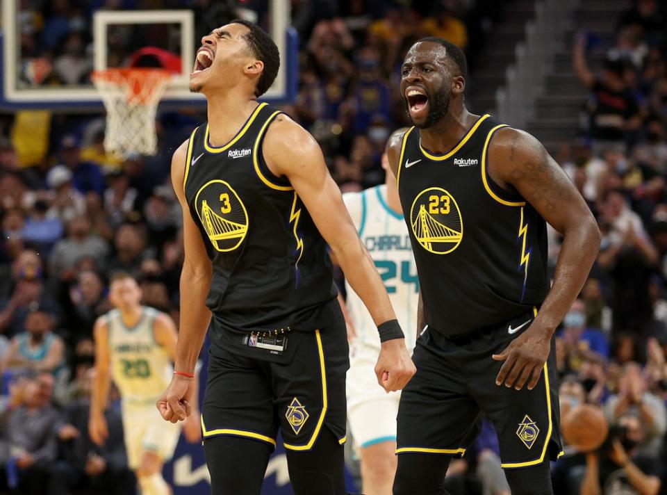 Jordan Poole, Draymond Green