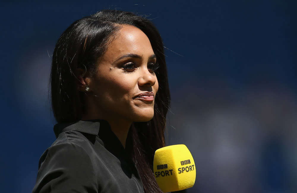 Alex Scott was 'scared to leave the house' after receiving a torrent of racist abuse credit:Bang Showbiz
