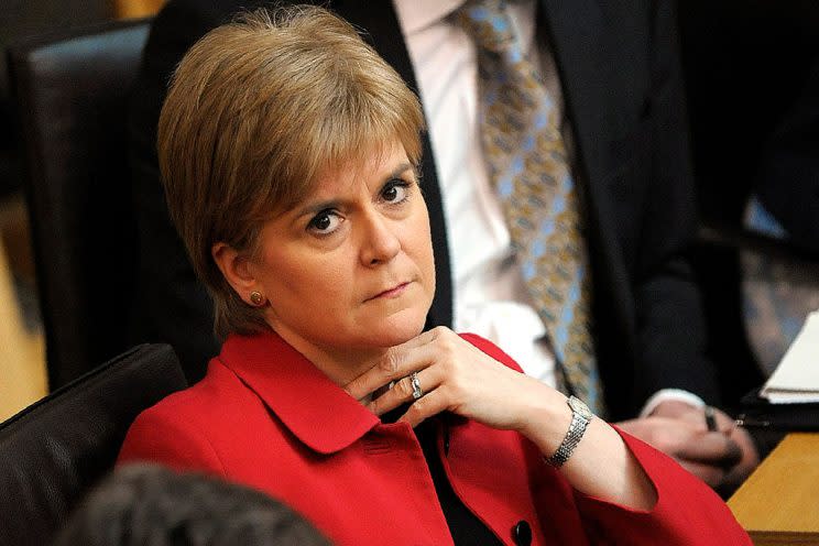 Nicola Sturgeon wants a second Scottish independence referendum. (Andy Buchanan - WPA Pool /Getty Images)