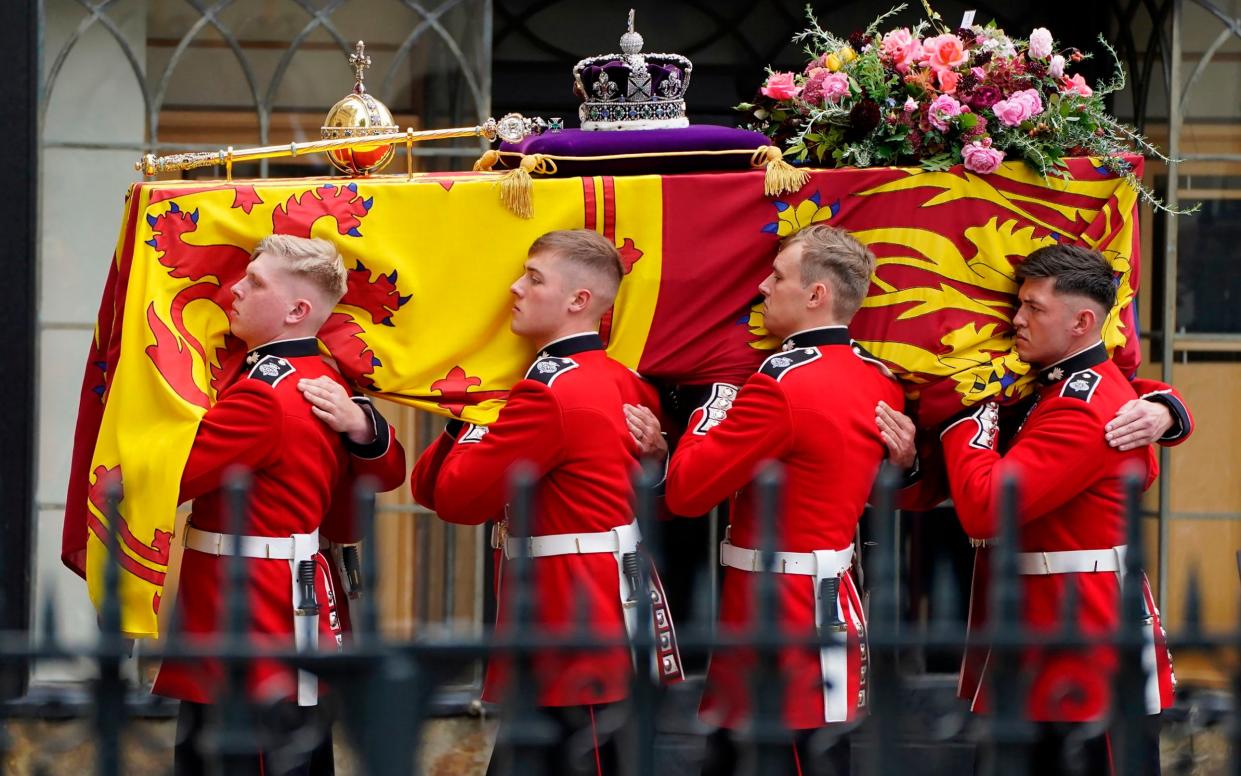 The Grenadier Guards are seen as la crème in military circles - James Manning/Pool Photo via AP