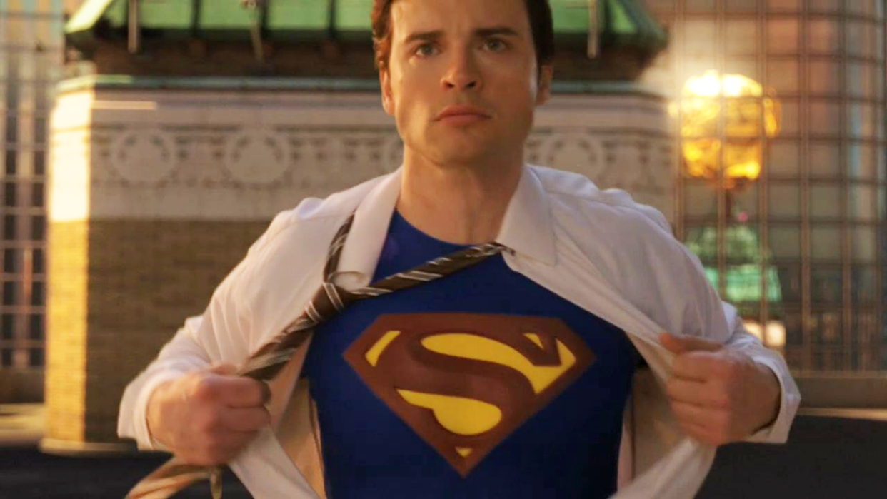 Tom Welling starred as Clark Kent/Superman in the TV show 'Smallville'.