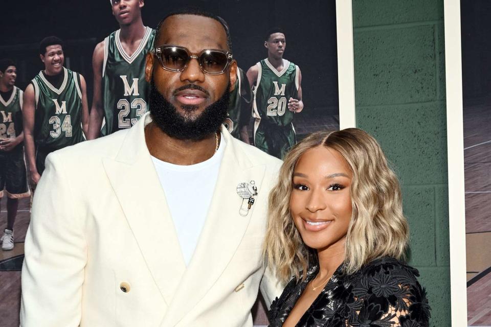 <p>Michael Buckner/Variety via Getty</p> LeBron James and Savannah James at the premiere of "Shooting Stars" held on May 31, 2023