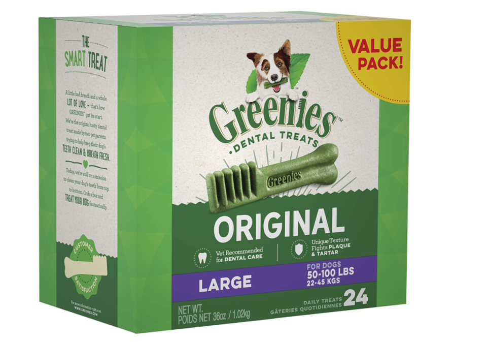 Amazon Greenies dog treats