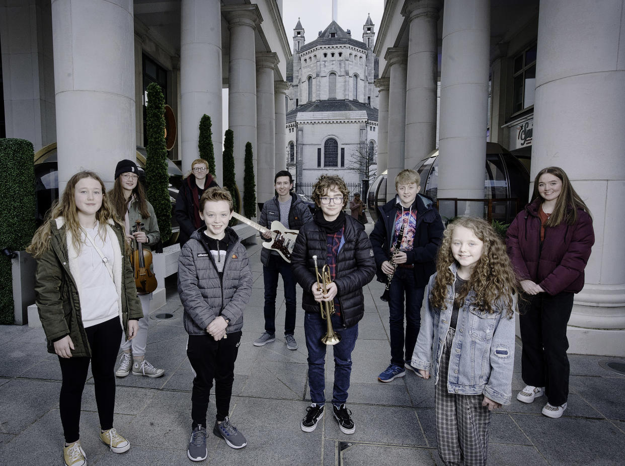 The Jazz Juniors ensemble (Arts Council NI/PA)