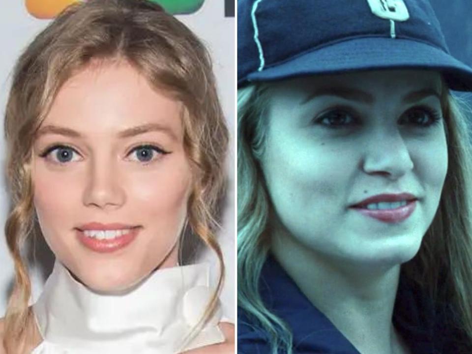 left: grace van dien; right: rosalie in twilight