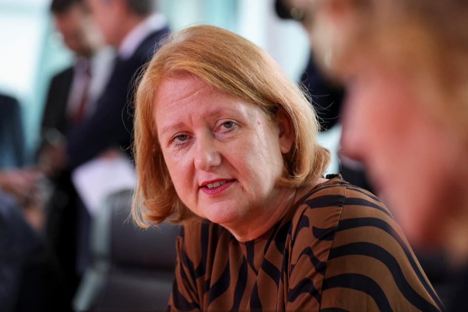 German Family Minister Lisa Paus attends the weekly cabinet meeting at the Chancellery in Berlin, Germany October 4, 2023. REUTERS/Liesa Johannssen