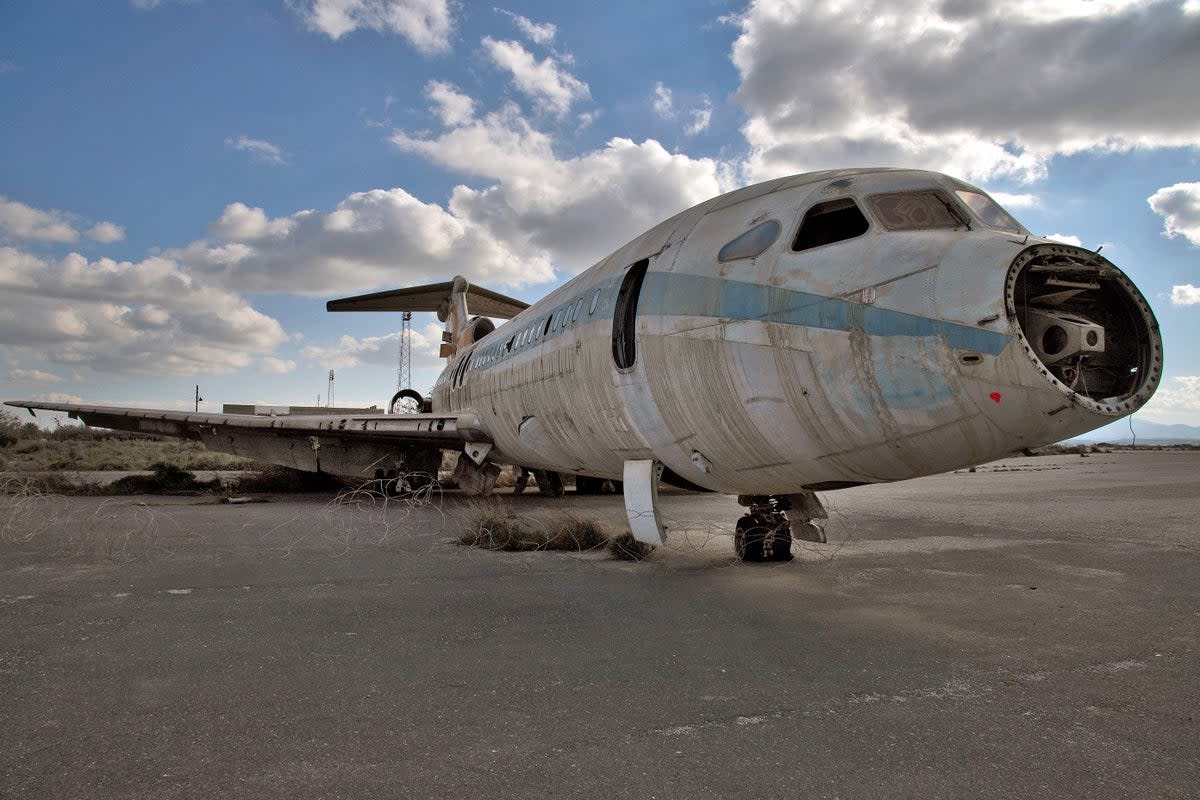 The last commercial flights took off from the runway in 1977 (AFP/Getty)