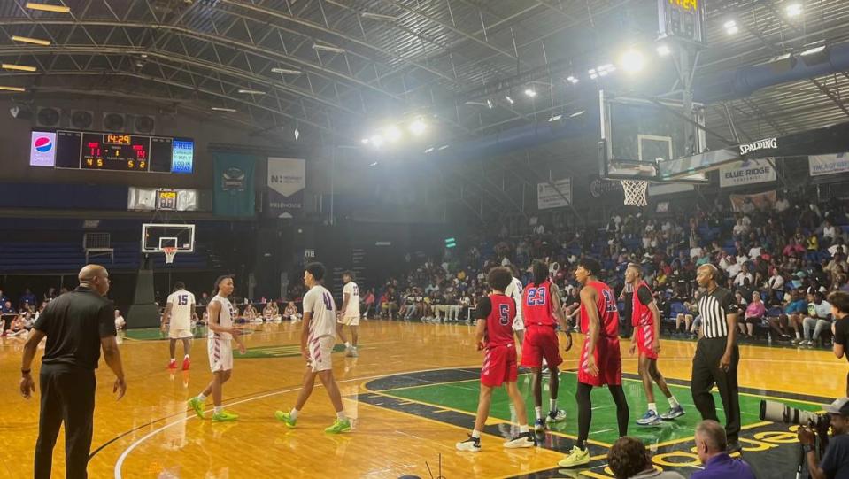 The 76th East-West Boys’ Basketball All-Star Game was played on Monday, July 15, in Greensboro, N.C., at the Novant Health Fieldhouse.