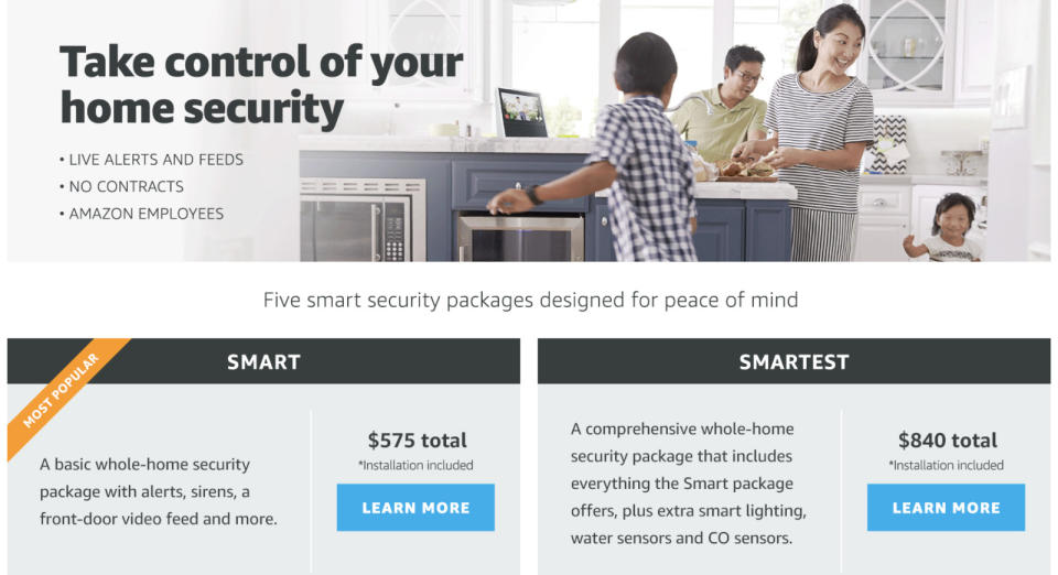 Amazon has been beefing up its home security business for quite some time now;