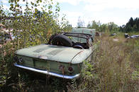 <p>More than <strong>1.84 million</strong> Chevrolet Corvairs were manufactured between 1960 and 1969. This appears to be a 1964 Monza convertible, one of 31,045 of these ragtops sold that year. The car was supplied new by Grossman Chevrolet of Minneapolis, less than 100 miles away from its present location. </p>