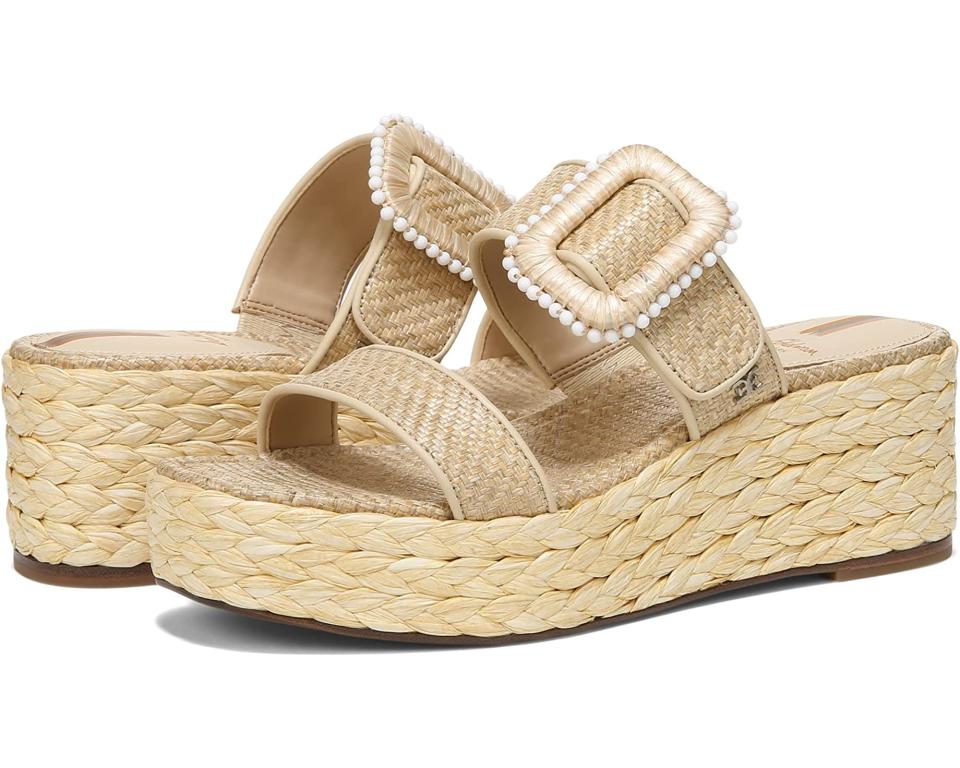 straw espadrilles