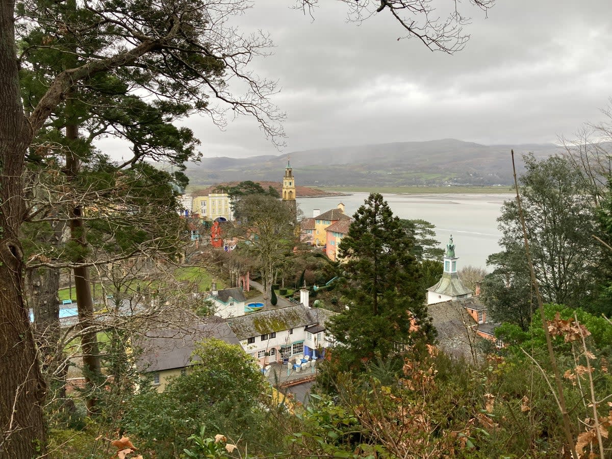 Portmeirion was designed as a series of vistas (Kerry Walker)