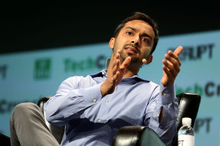 Apoorva Mehta of Instacart speaks during 2016 TechCrunch Disrupt in San Francisco, California, U.S. September 14, 2016. REUTERS/Beck Diefenbach