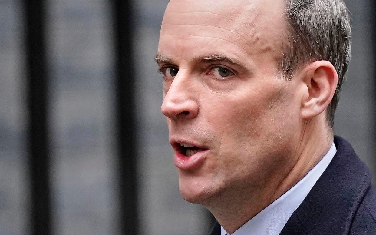 Dominic Raab - Aaron Chown/PA