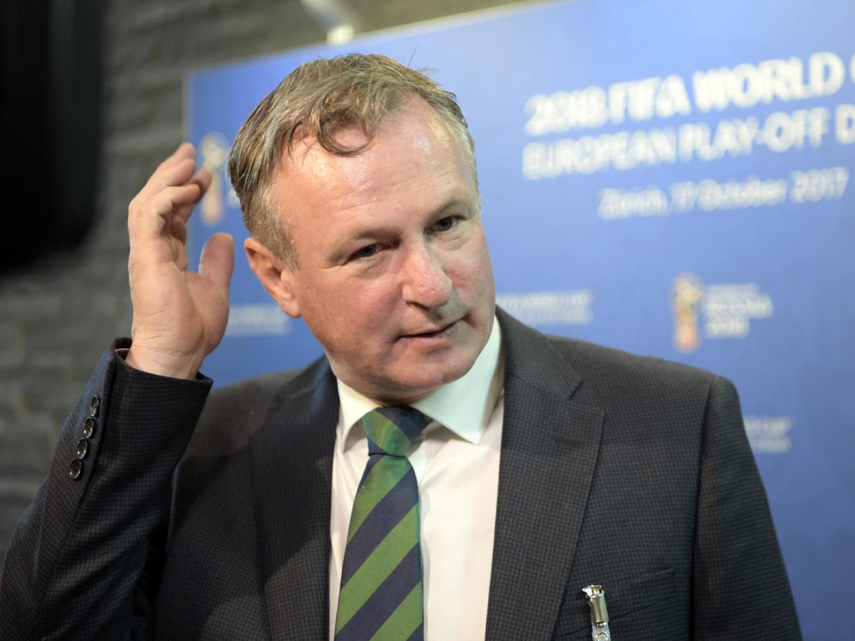 Michael O'Neill has been Northern Ireland manager since 2012: AFP/Getty Images