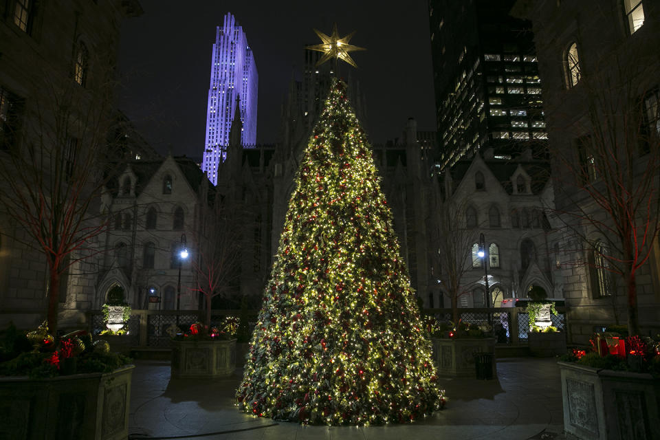 It’s beginning to look like Christmas in the Big Apple