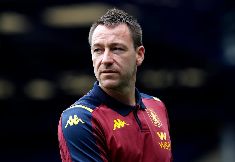 John Terry worked as assistant manager at Aston Villa under Dean Smith (Clive Brunskill/NMC Pool) (PA Archive)