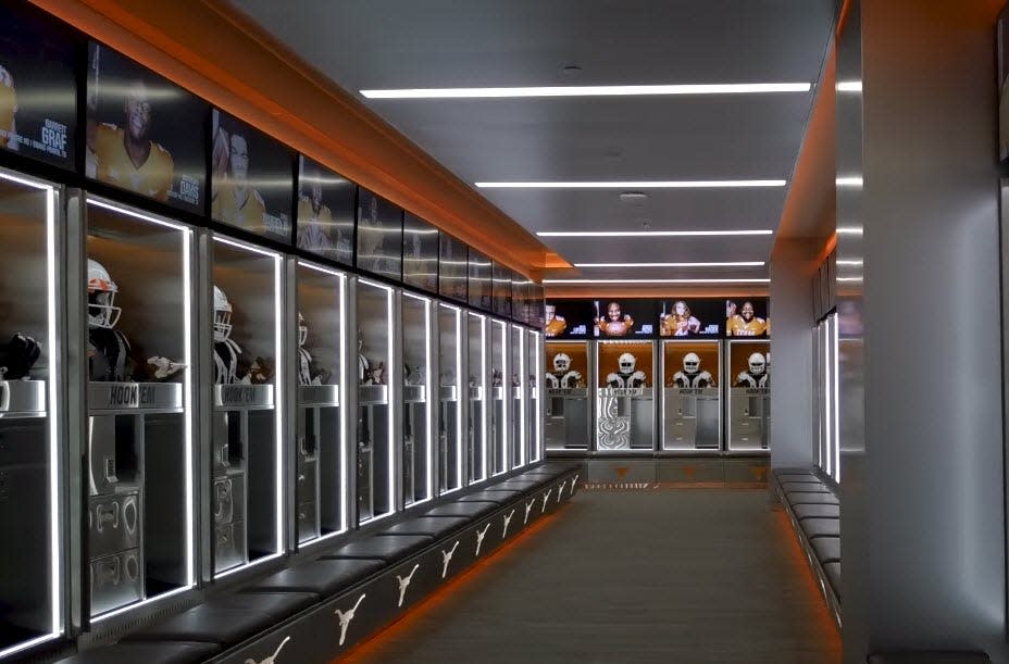 Texas Longhorns Locker Room