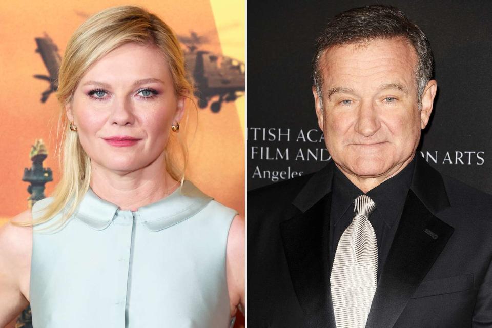 <p>Mike Marsland/WireImage; Jason LaVeris/FilmMagic</p> Kirsten Dunst; Robin Williams in 2011