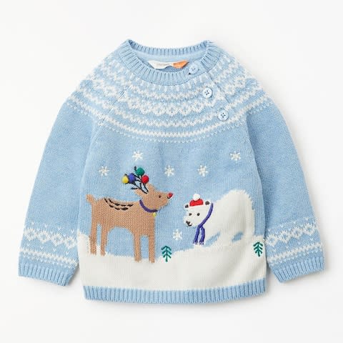 John Lewis & Partners Baby Christmas Jumper - Credit: John Lewis & Partners