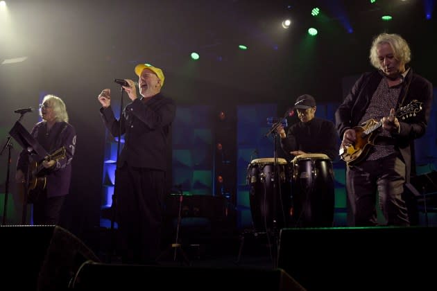 R.E.M. perform onstage during the 2024 Songwriters Hall of Fame Induction and Awards Gala at New York Marriott Marquis Hotel on June 13, 2024. - Credit: L. Busacca/Getty Images