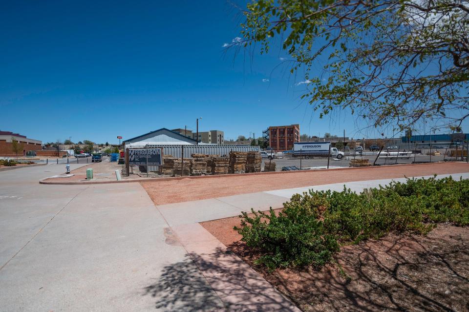 An expansion area for the Pueblo Riverwalk is currently where Ferguson Enterprises Inc. is located.