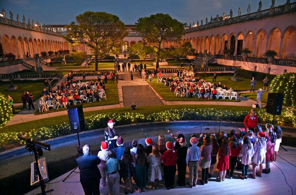 Holiday Splendor, pictured here in 2018, will return to The Ringling on Nov. 30, Dec. 7 and Dec. 14.