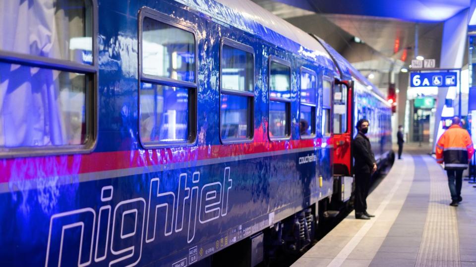 Transportmittel wie der Nighjet der ÖBB werden als Pluspunkt gewertet (Bild: dpa)